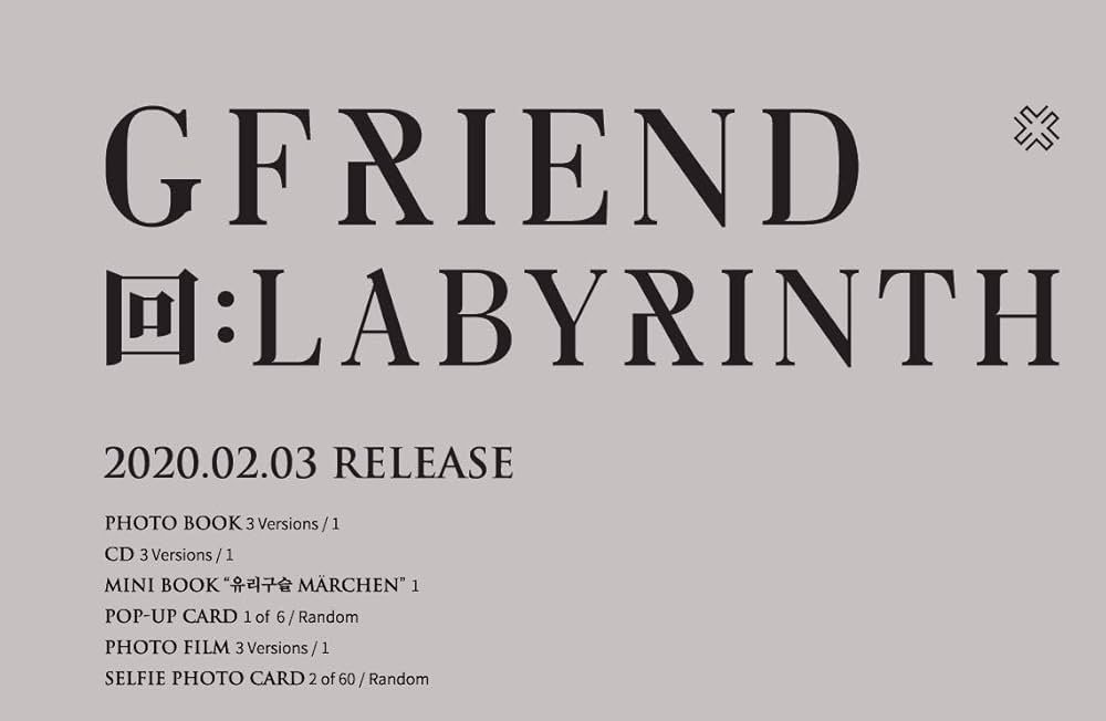 GFRIEND 回: LABYRINTH アルバム 3種 イェリントレカ付き GFRIEND 回: LABYRINTH アルバム 3種 イェリントレカ付き - メルカリ